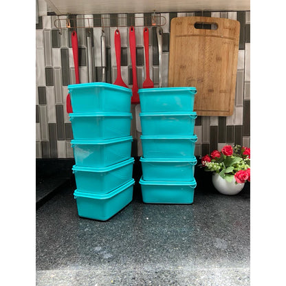 kit 20 potes organizador para cozinha armazenador de alimentos